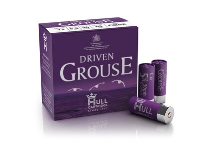 Hull Cartridge Driven Grouse Coppered Plated Cartridges Fibre 67mm